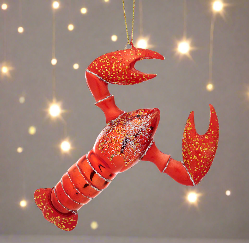 Sass & Belle Lobster Christmas Decoration