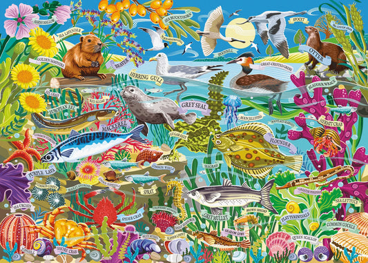 Water Wildlife 1000 Piece Jigsaw