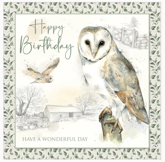 Natures Diary - Happy Birthday Owls