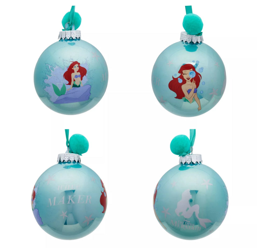 Disney’s Little Mermaid Bauble set