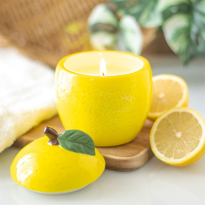 Lemon Candle Jar