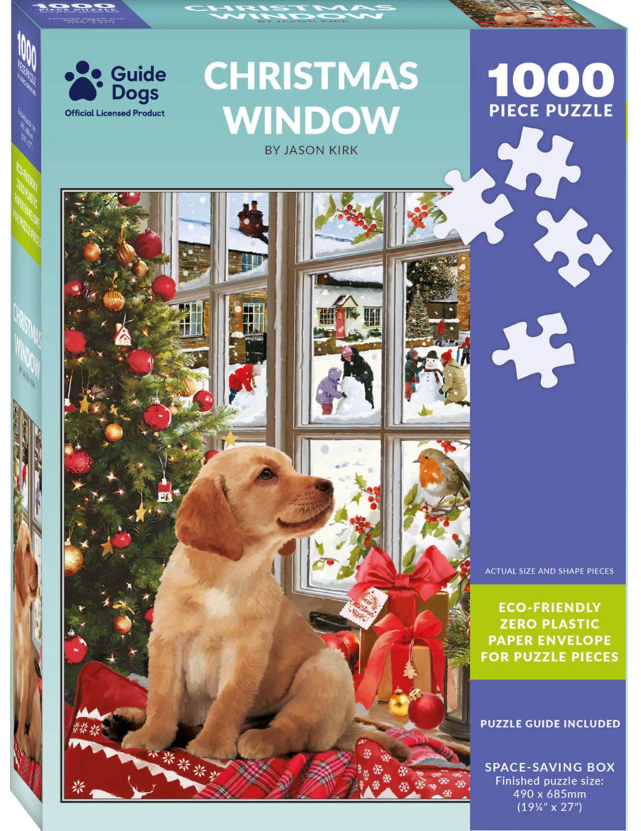 1000 Piece Christmas Window Jigsaw