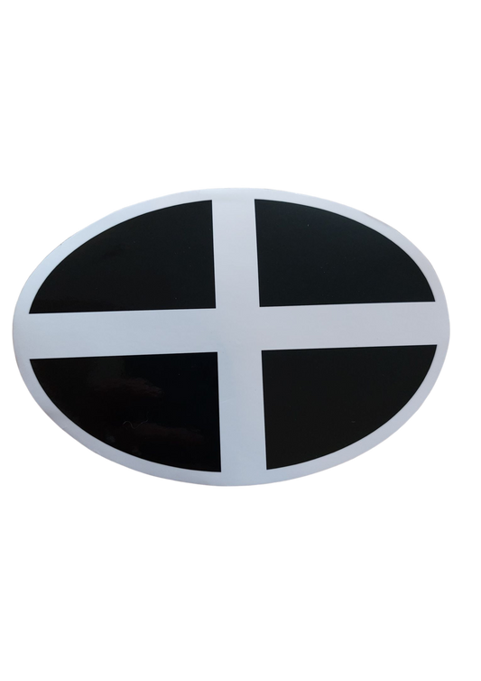 Plain Cornwall Sticker