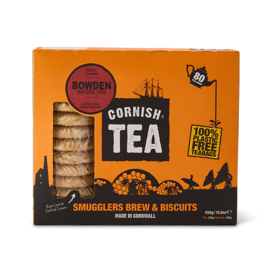 Smugglers Brew Cornish Tea & Shortbread Biscuits