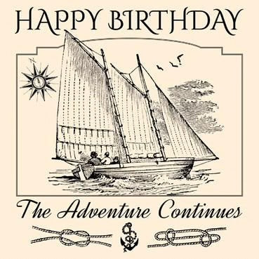 The Adventure Continues Greeting Card