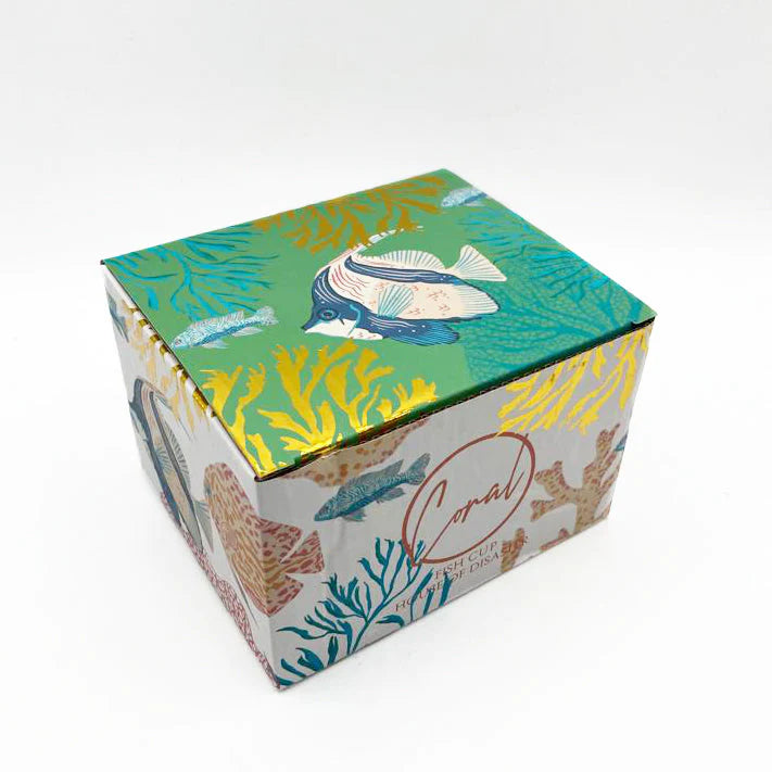 Coral Fish Cup with Gift Box