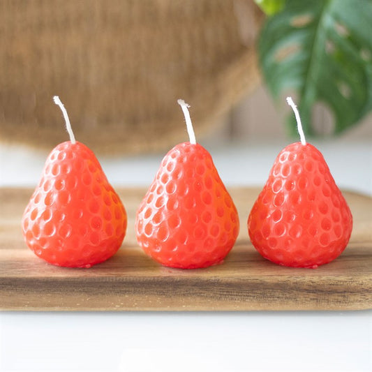 Strawberry Candles