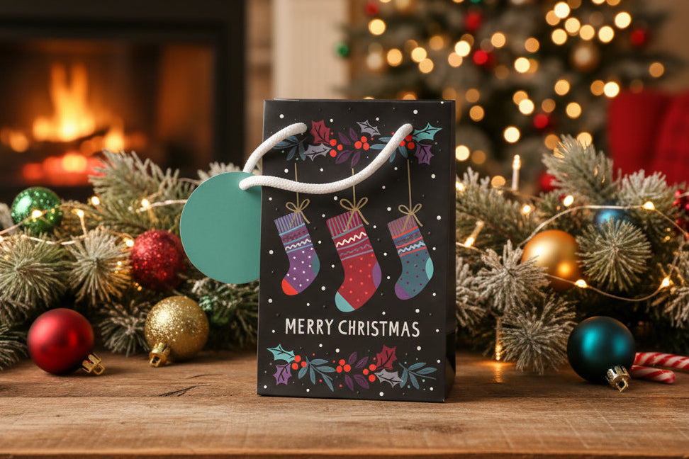 Merry Christmas gift bag