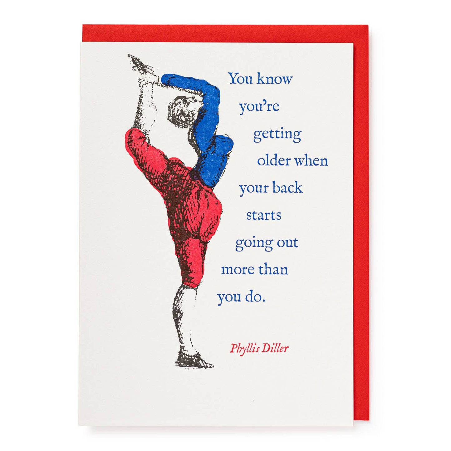 Getting Older | Letterpress Cards | Large Cards