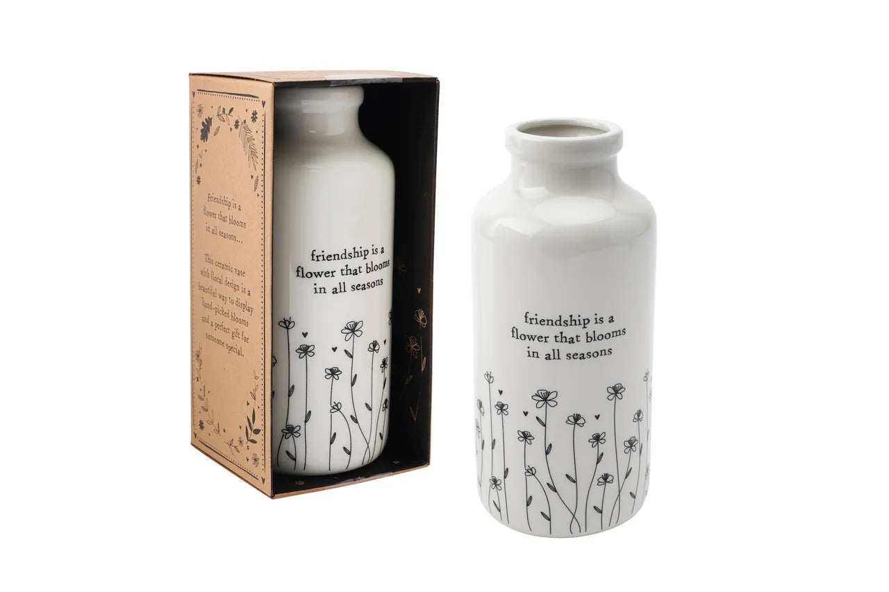 Send with Love, ‘Friendship’ Ceramic Bottle Vase