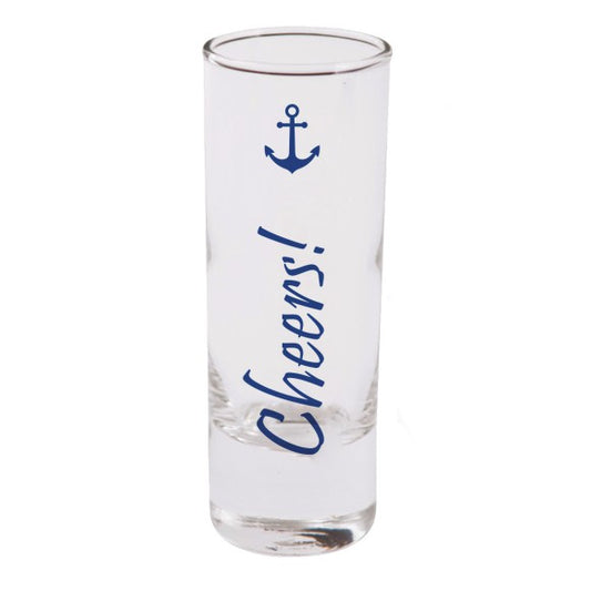Shot Glass "Cheers!"