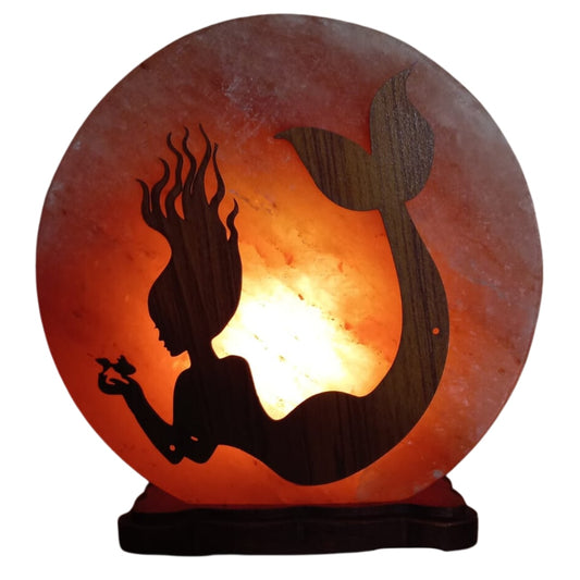 Himalayan Salt Lamp - Mermaid