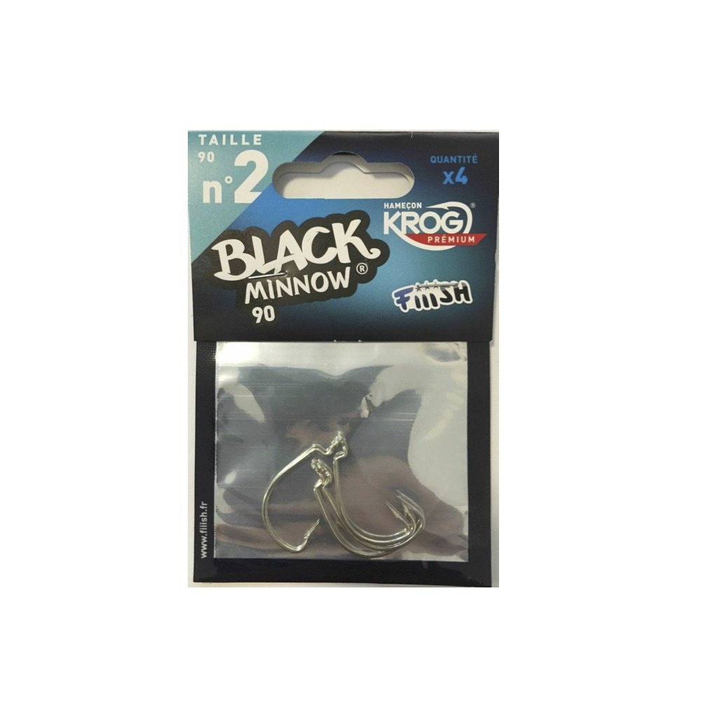 Fiiish Black Minnow - No. 2 Hooks