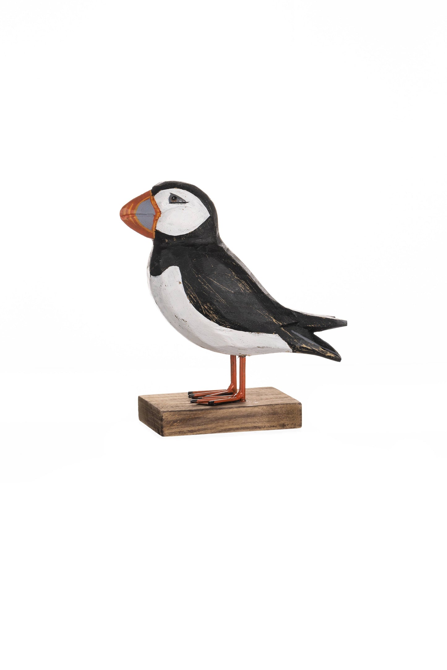 Puffin On Square Block