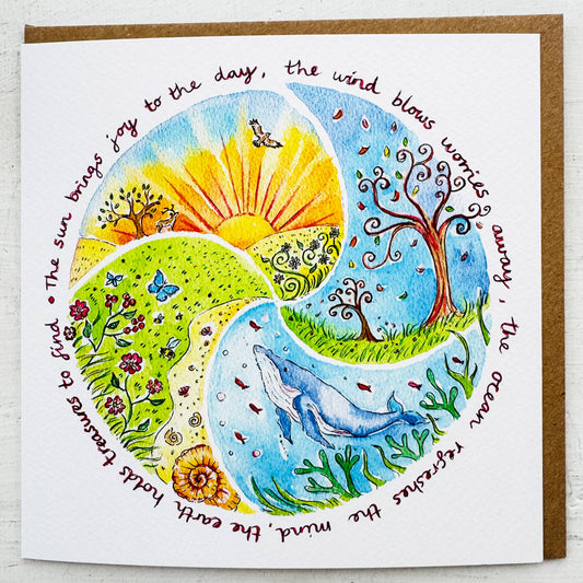 Elements of Nature Card by Janine Drayson