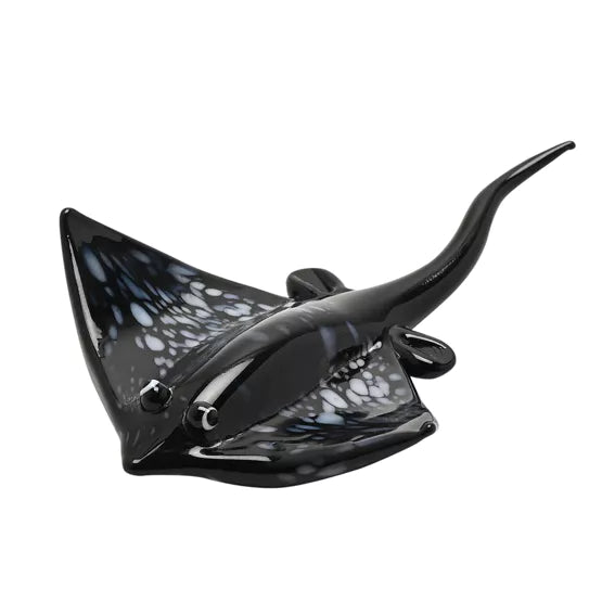 Glass Stingray Figurine