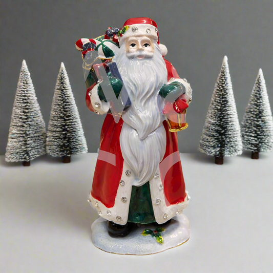 Father Christmas Treasured Trinket Box