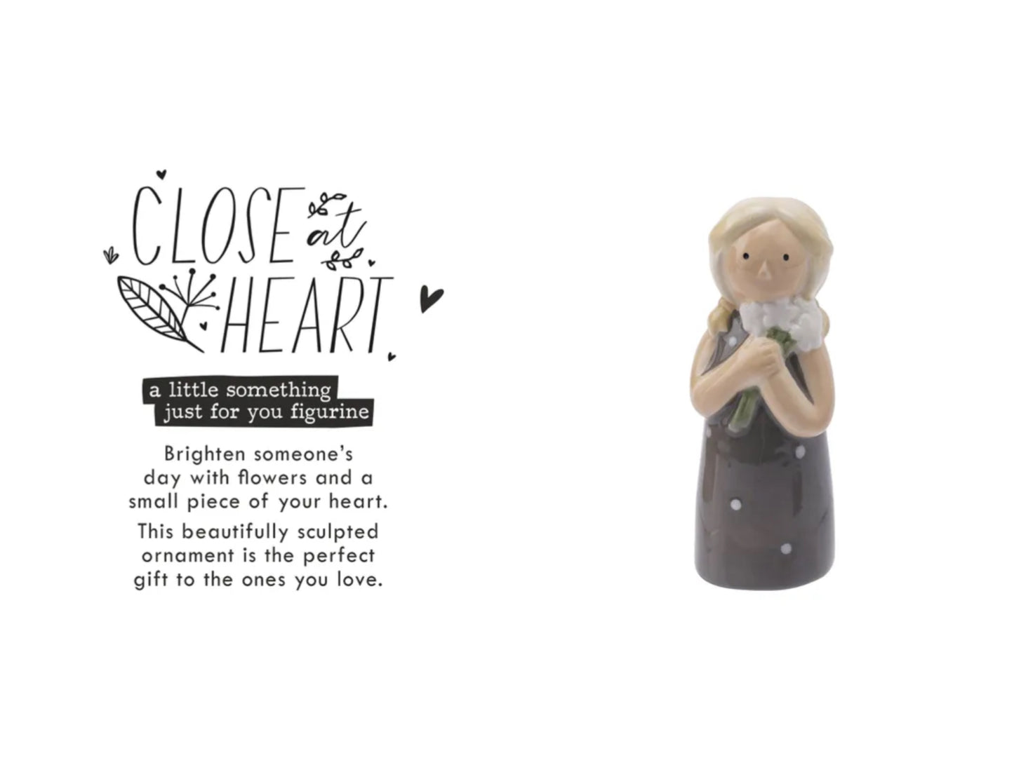 Little something girl figurine