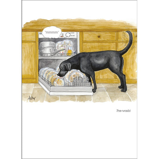 Alisons Animals Card - Prewash
