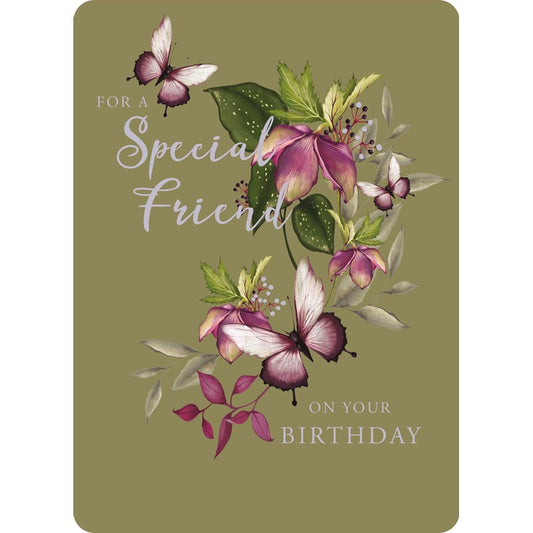 Botanical Blooms - Olive Birthday