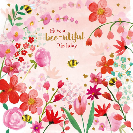 Birthday Treats - Bee Floral
