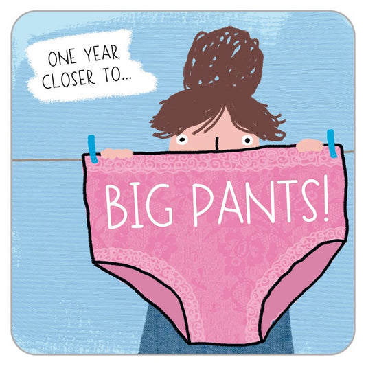 Bottoms Up Card - Big Pants