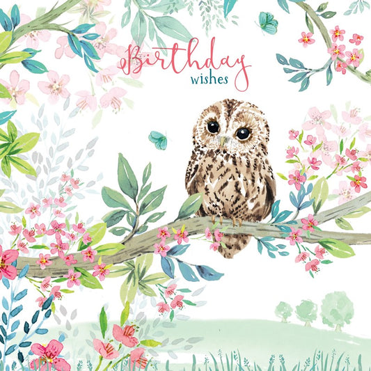 Wild & Serene Card - Little Owl