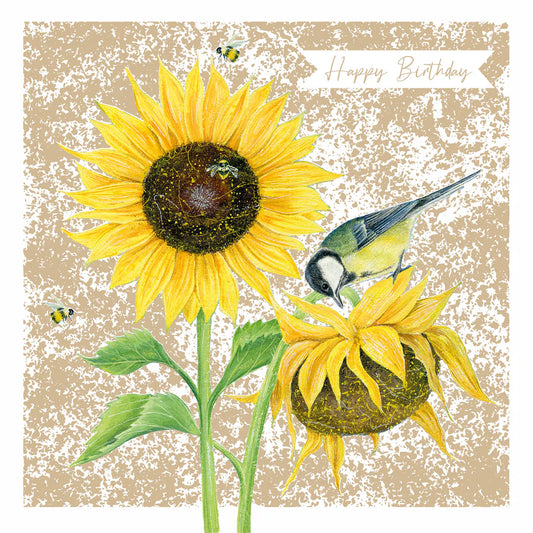 Sunflowers Greetings Card
