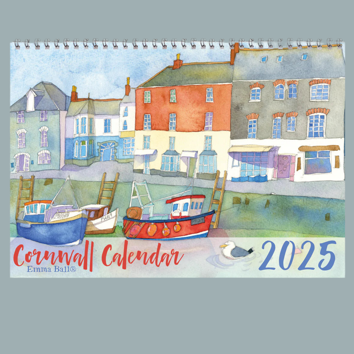 Emma Ball, Cornwall A4 Calendar 2025