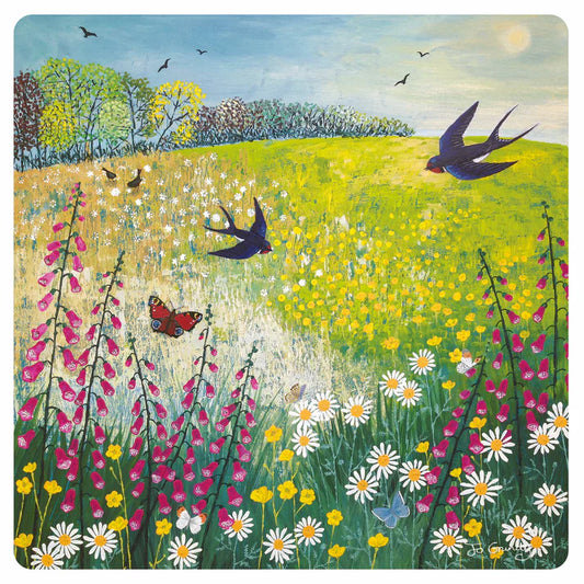 ‘Butterflies & Swallows’ Greetings Card