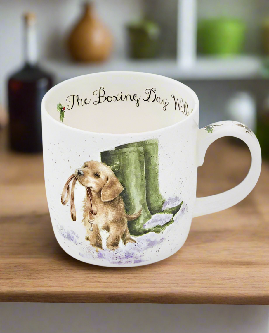 Royal Worcester, Wrendale, 'The Boxing Day Walk’ Mug