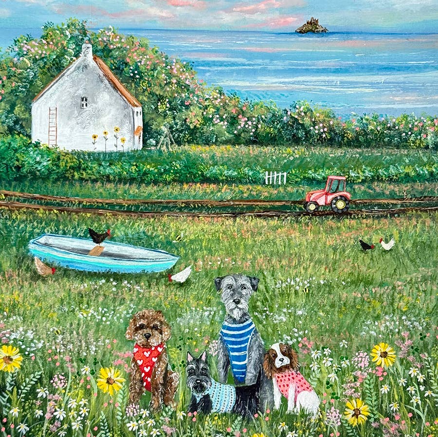All Dressed Up Greeting Card