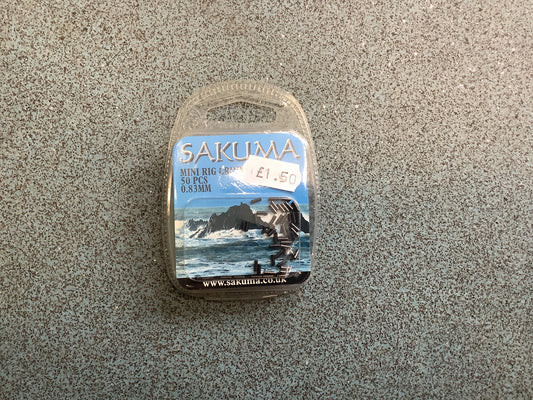 Sakuma Mini Rig Crimps, 0.83mm