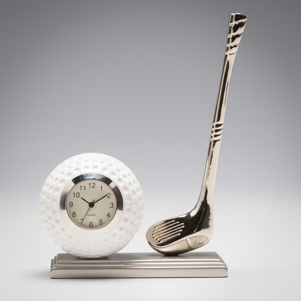 Miniature Golf Clubs Clock