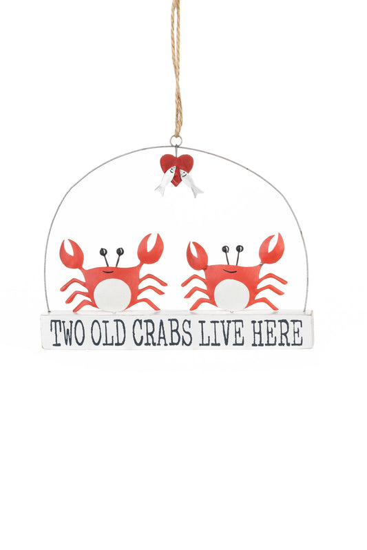 Two Old Crabs Live Here
