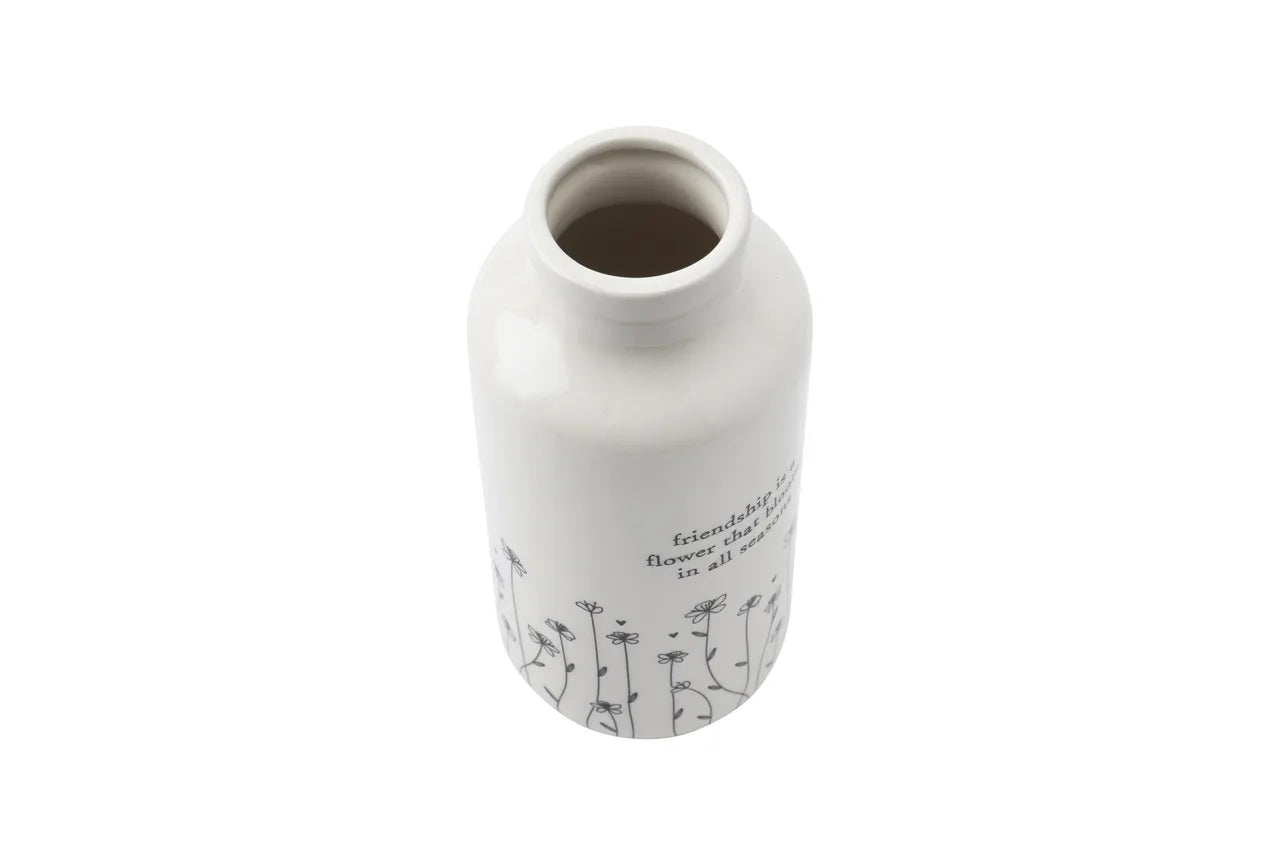 Send with Love, ‘Friendship’ Ceramic Bottle Vase