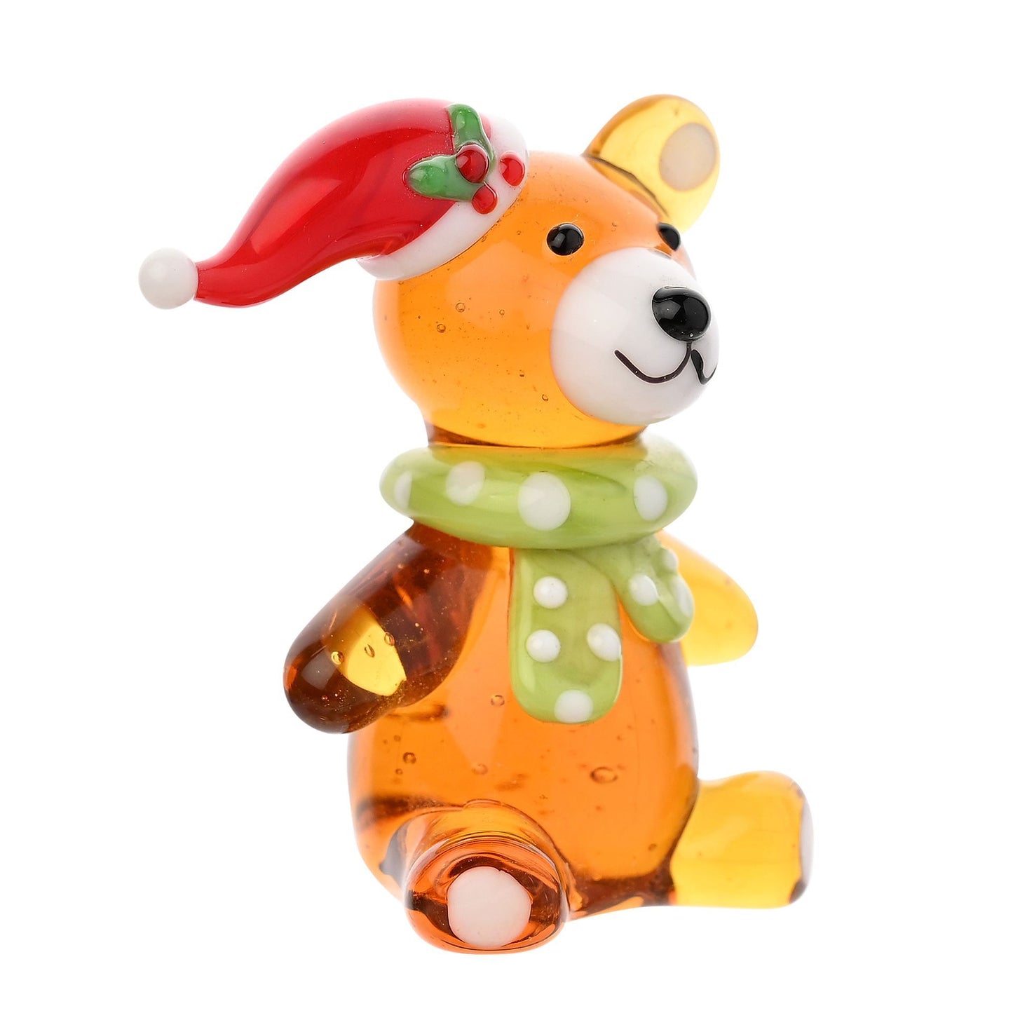 Objets D’Art Festive Miniature Brown Teddy