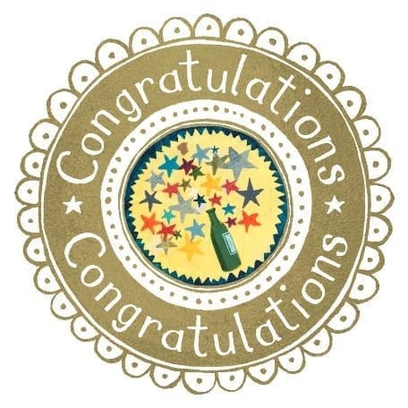 Congratulations Greetings Card