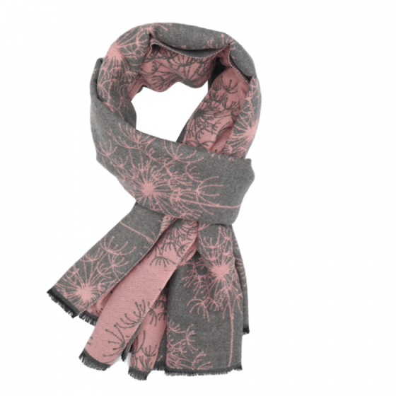 Terry Dandelion Scarf, Grey