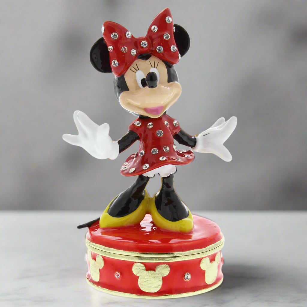 Disney Minnie Mouse Treasured Trinket Box