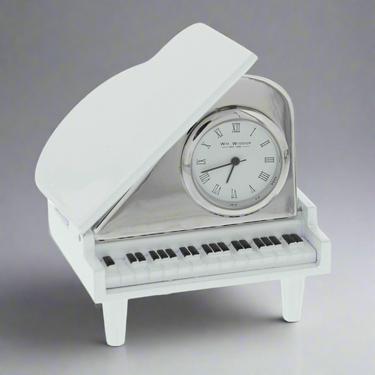 Miniature Grand Piano Clock