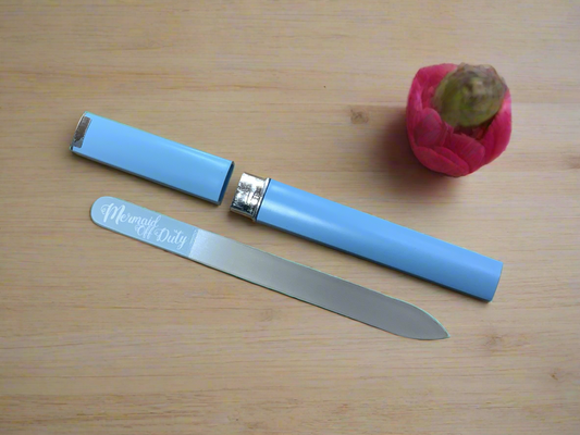 ‘Mermaid off Duty’ Glass Nail File