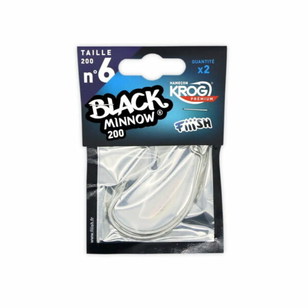 Fiiish Black Minnow - No. 6 Hooks