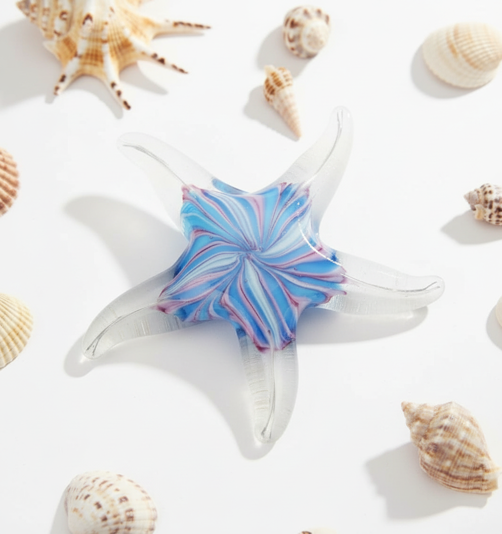 Glass Rainbow Starfish