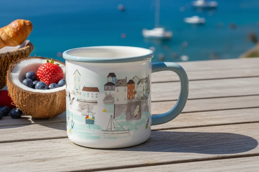 Seaside Harbour House Stoneware Mug