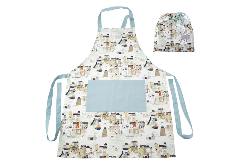 Seaside Harbour House Apron, with Gift Bag
