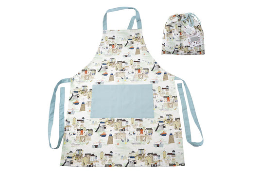 Seaside Harbour House Apron, with Gift Bag