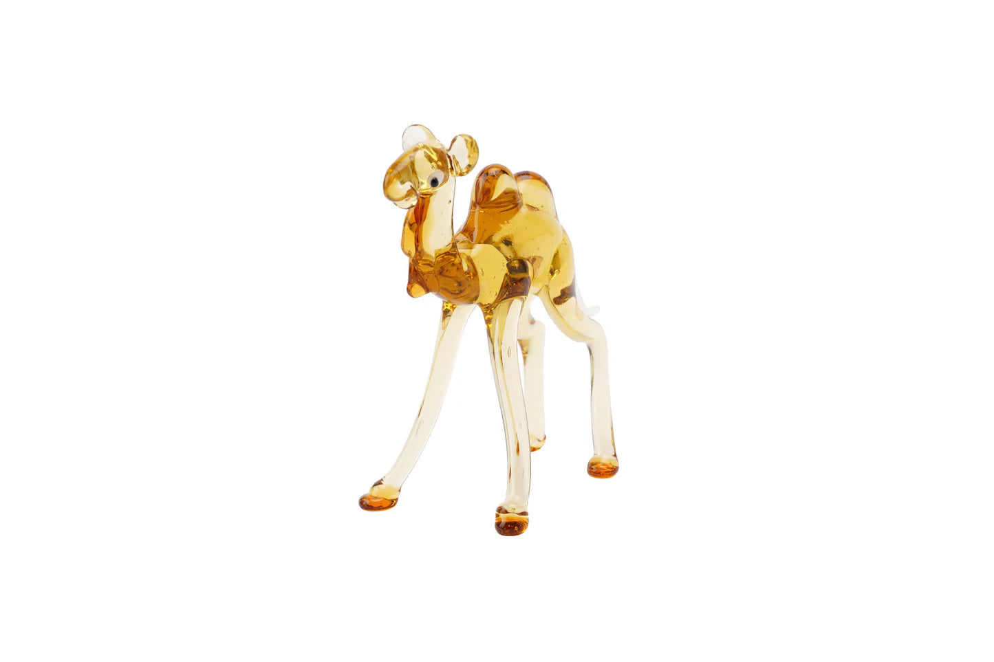 Glass Camel Figurine