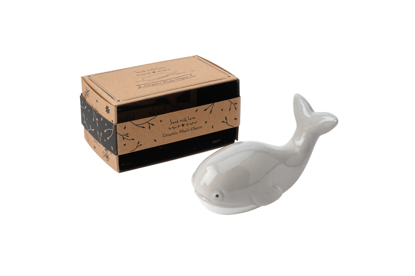 Ceramic Whale Ornament
