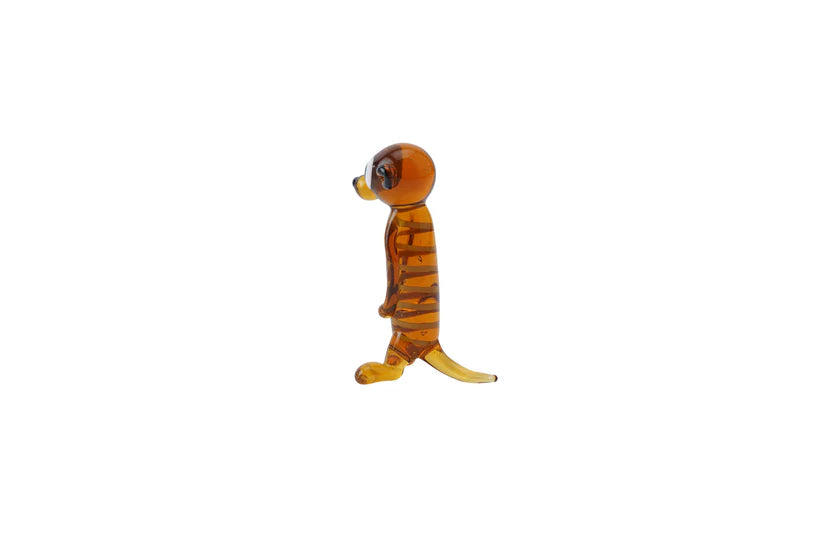 Glass Meerkat Figurine